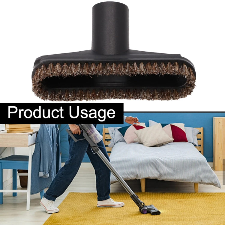 For Midea 5pcs 32mm Inner Diameter Suction Nozzle Brush Head Horse Hair Sofa Curtain Suction Head Vacuum Cleaner Accessories by buy2fix