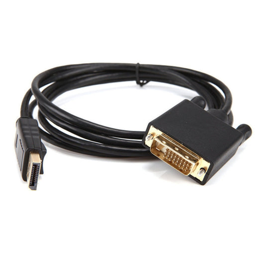 DP31 1.8m 1080P DP to DVI HD Adapter Cable Gold-plated Plug by buy2fix