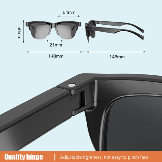 F06 Universal Style Bluetooth 5.3 Smart Sunglasses Wireless Headset Anti-Strong Light Anti-Polarized Sunglasses by buy2fix