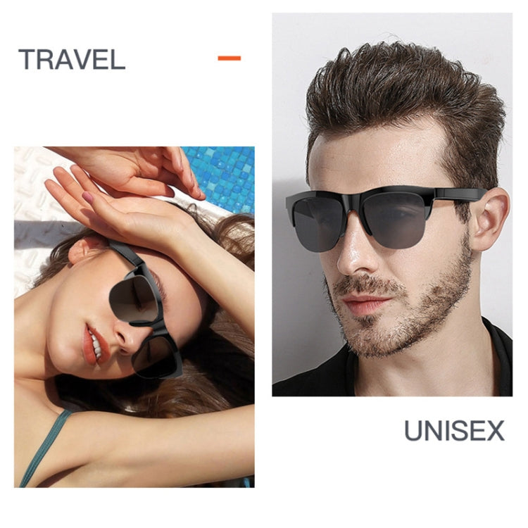 F06 Universal Style Bluetooth 5.3 Smart Sunglasses Wireless Headset Anti-Strong Light Anti-Polarized Sunglasses by buy2fix