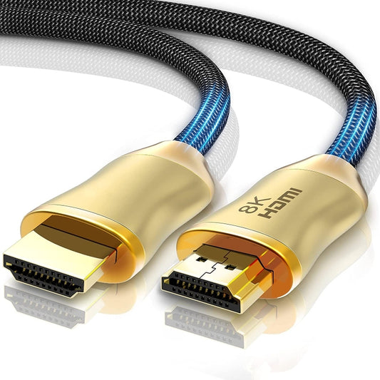 CO-HD801 3m HDMI 2.1 Version 8K 60Hz For PS4 Cable Projector Notebook Set-Top Box Cable(Gold) by buy2fix