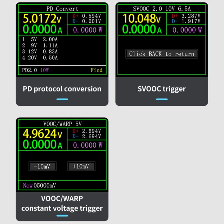 FNIRSI FNB48S USB Voltage Ammeter Multifunctional Fast Charge Tester, Specification: Bluetooth by FNIRSI