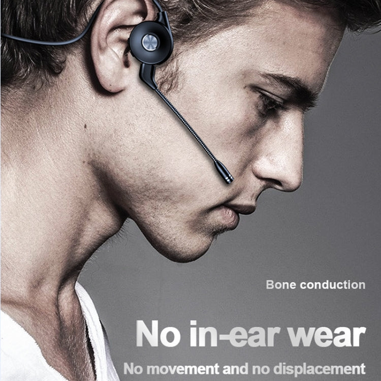 M1 Stereo Sound Running Sports Bone Conduction Bluetooth Earphones With Microphone(Red) by buy2fix