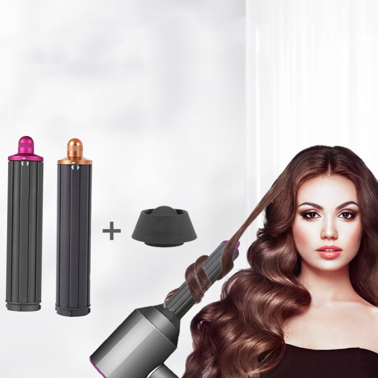For Dyson Airwrap Hair Dryer i.d. / HS01 / HS05 / HD08 18.6 x 4cm Upgraded Long Curling Barrels Nozzle Rose Red by buy2fix