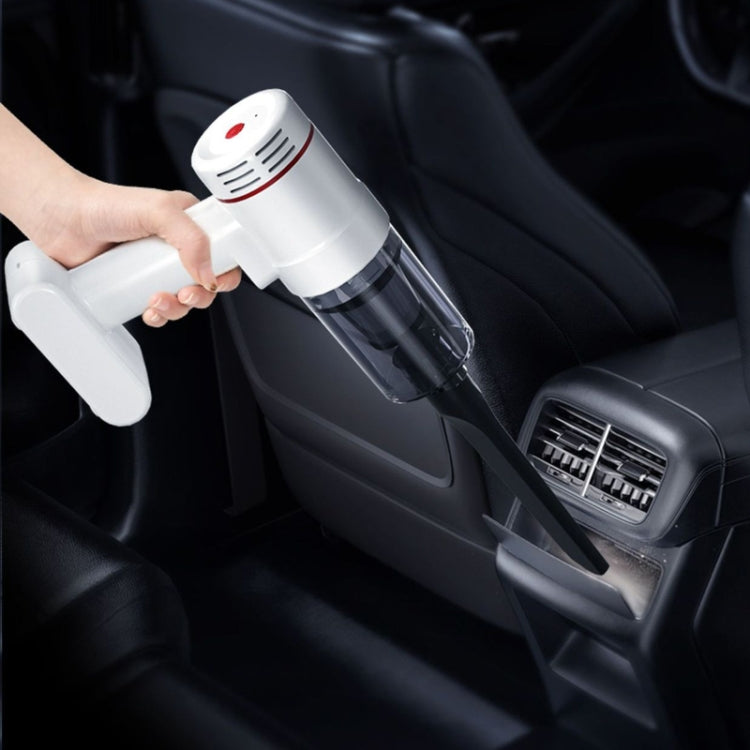LT-116C Basic+Metal Filter+Cloth Bag Wireless Handheld Car Brushless Vacuum Cleaner by buy2fix