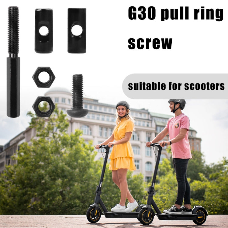 X0214 for Ninebot Max G30 Electric Scooter Screw Accessories Scooter Lock Screw(Black) by buy2fix