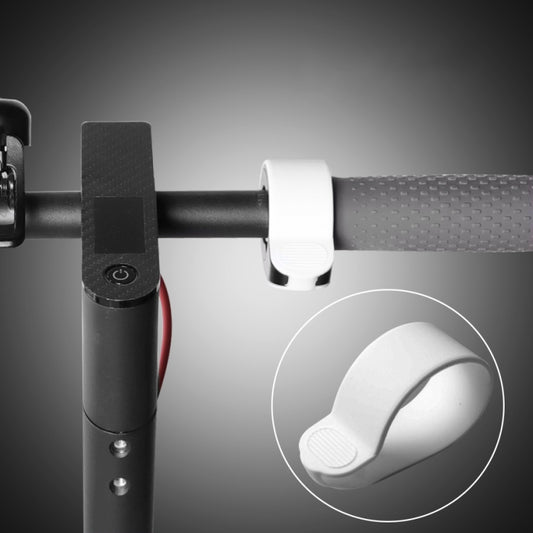 X0211 2pcs Scooter Accelerator Dial Silicone Case Dial Cover For Xiaomi M365/1S/Pro/MAX G30/ES2(White) by buy2fix