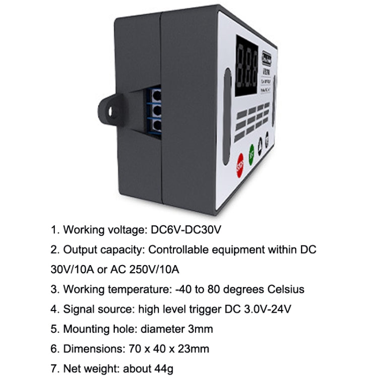 Deek-Robot DDC-431 Timer Delay Relay Switch Digital LED Display Delay Controller by buy2fix