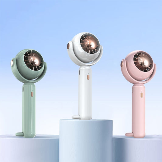 YL-005 Small Outdoor Handheld Fan with Carabiner Desktop Portable Mini Fan(White) by buy2fix