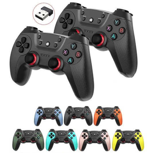 KM-029 2.4G One for Two Doubles Wireless Controller Support PC / Linux / Android / TVbox(Elegant Silver) by buy2fix