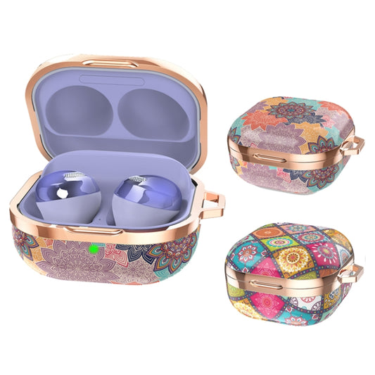 AhaStyle WG01 TPU Drop Resistant Earphone Case For Samsung Galaxy Buds Pro / Live / 2 / 2Pro(Mandala) by buy2fix
