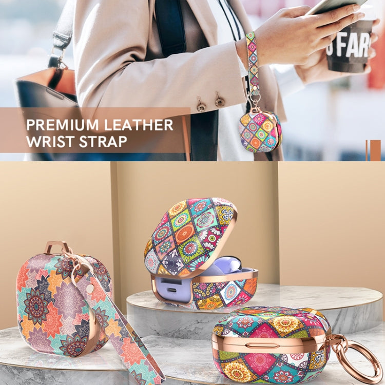 AhaStyle WG01 TPU Drop Resistant Earphone Case For Samsung Galaxy Buds Pro / Live / 2 / 2Pro(Mandala) by buy2fix