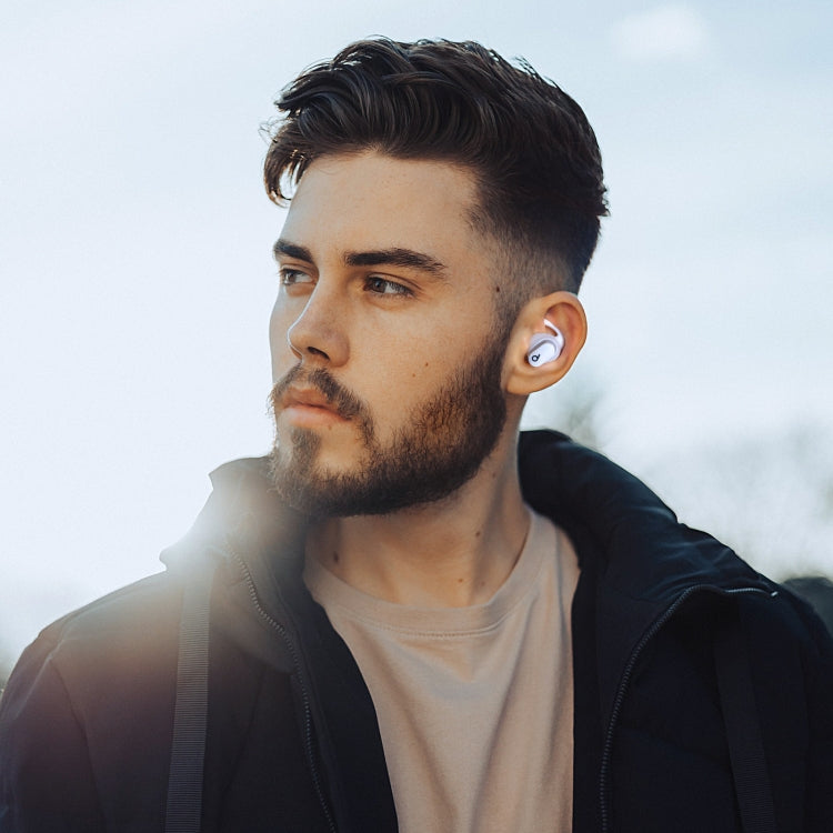 For Beats Studio Buds AhaStyle PT172 Earphone Silicone Ear Caps, Style: Earcap (White) by AhaStyle