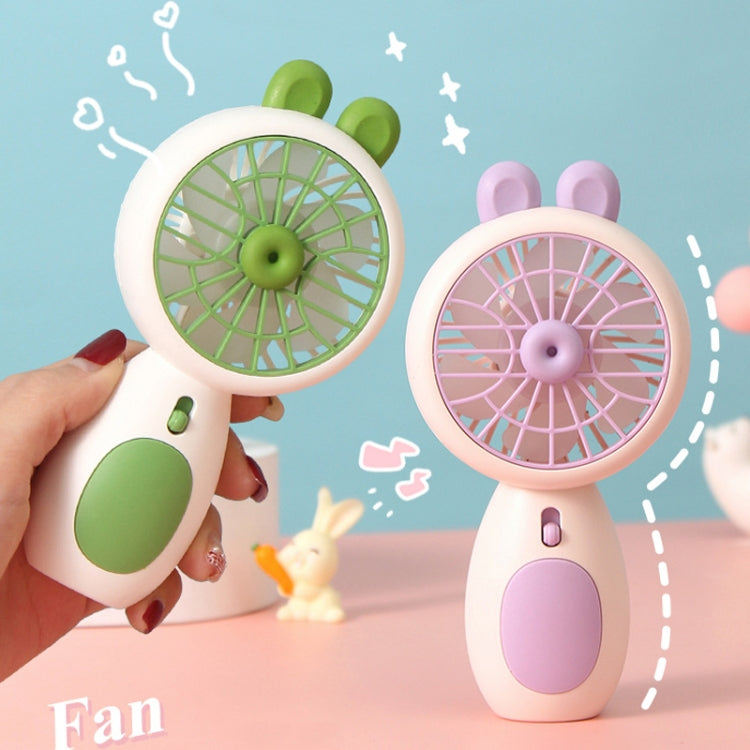 AP238 Outdoor Mini Portable Handheld USB Fan Night Light(Green) by buy2fix