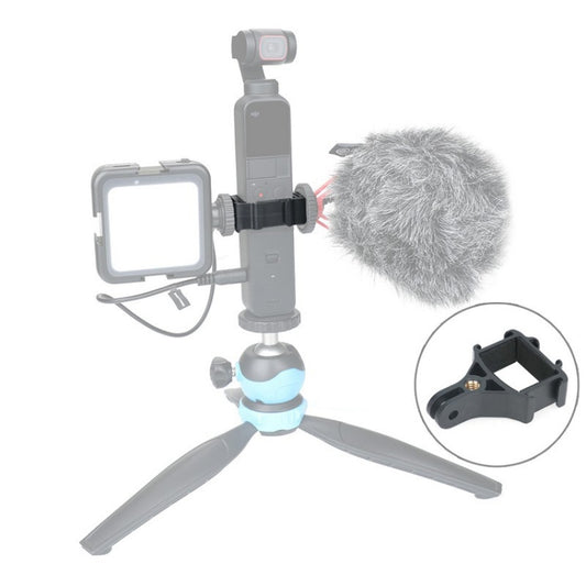 Black RCSTQ for DJI Pocket 2 Expansion Adapter Holder Camera Fixed Connection Accessories by RCSTQ