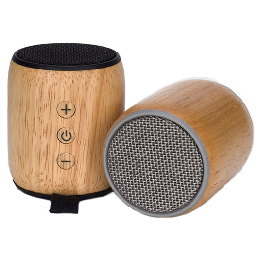 BT811 Mini Wooden Wireless Bluetooth Speaker Support TF Card & 3.5mm AUX(Black) by buy2fix