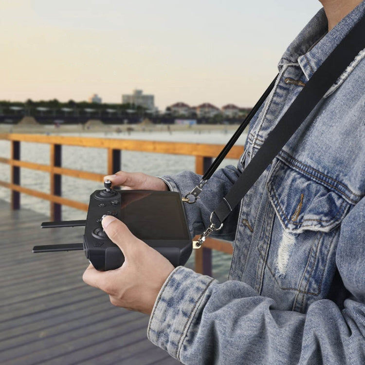 RCGEEK for DJI Mavic 2 Adjustable Lanyard for Remote Control with Screen Drone Accessories(Black) by RCGEEK