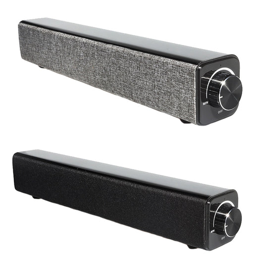 BT808 20W Desktop Computer Bluetooth Speaker 3D Stereo Sound Effect Home Speaker(Silver Gray) by buy2fix