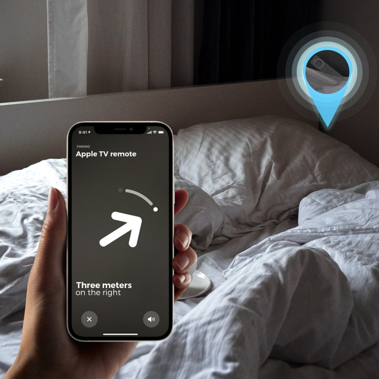 For Apple TV Siri Remote 2/3 AhaStyle PT165 Remote Controller Silicone Protective Case(Blue) by AhaStyle