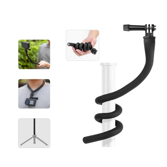 TELESIN Flexible Mount Bracket Octopus Tripod For Mini Action Camera and Mobile Phone,Spec: Only Bracket by TELESIN