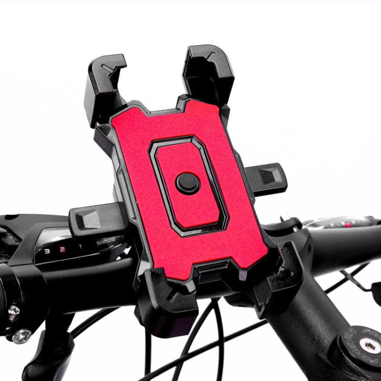 Electric Bike Motorcycle Bicycle Riding Shockproof Navigation Bracket, Color: Black For Handlebar by buy2fix