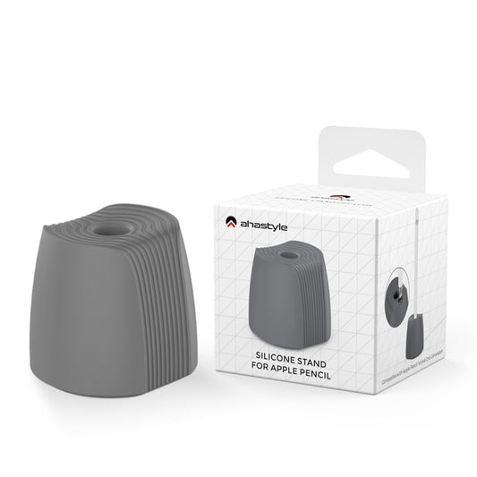 For Apple Pencil 1 / 2 AhaStyle PT-LC04 Handwriting Pen Silicone Base Stand(Pink) by AhaStyle