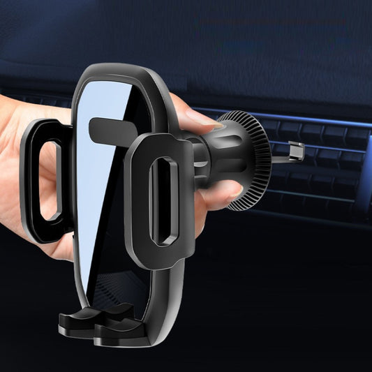 Hook Type Car Mobile Phone Navigation Support Frame(Black) by buy2fix