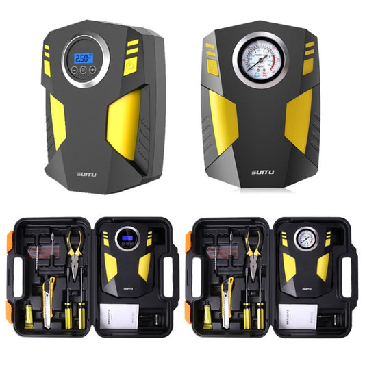 SUITU ST-5002 DC 12V Car Air Compressor Tire Inflator 150 PSI Auto Air Pump Pointer Model by SUITU