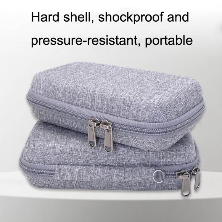 GH1306 Large Mobile Power Storage Bag EVA Digital Accessories Finishing Box Earphone Data Cable Bag by buy2fix