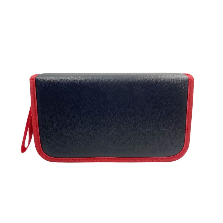 Household Electric Soldering Iron Welding Repair Tool Storage Leather Bag(Black) by buy2fix