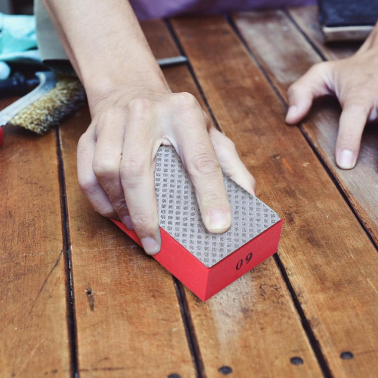 JGS-956031 Tile Glass Deburring Rubbing Board Hand Rubbing Sheet, Particle Size: 400 by buy2fix