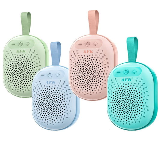 AFK BT-513 TWS Mini Portable RGB Light Bluetooth Speaker 3D Sound Effect Waterproof Bluetooth Audio(Light Blue) by AFK