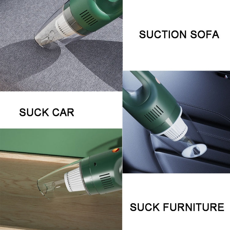 SUITU ST-6612A 5000pa 120W Wired Car Vacuum Cleaner Handheld High Power Dust Suction Machine(White) by SUITU