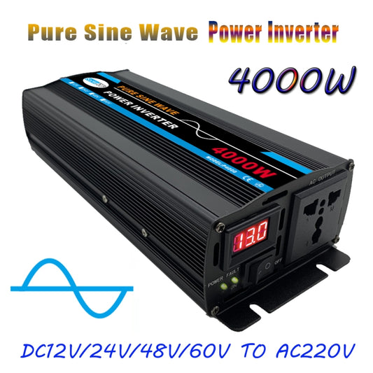 4000W (Actual 800W) 24V to 220V High Power Car Sine Wave Inverter Power Converter by buy2fix