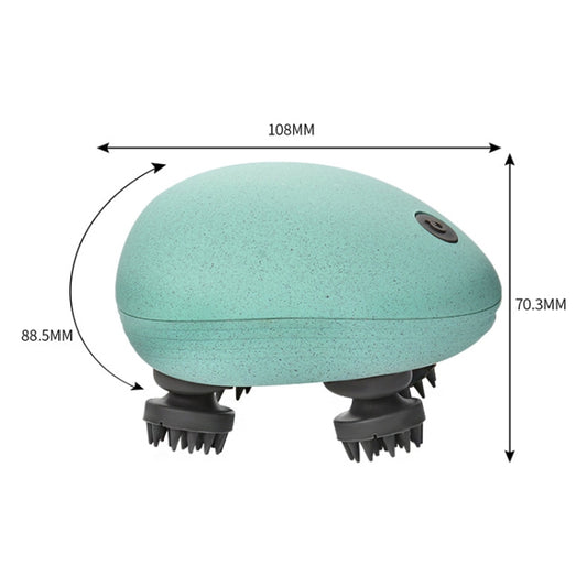 Mini Electric Head Massage(Silver) by buy2fix