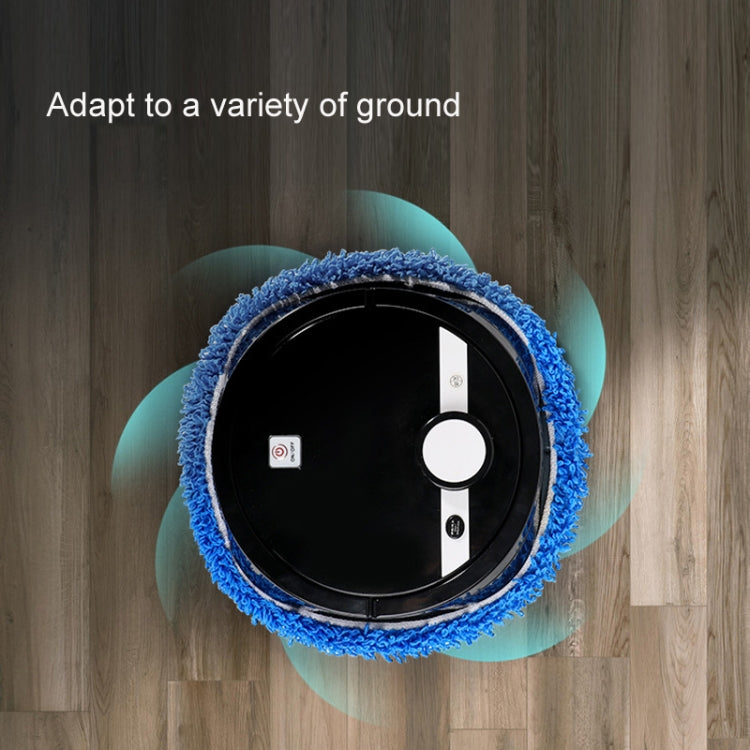 Intelligent Fully Automatic Sweeping Dragging Integrated Robot(Black) by buy2fix