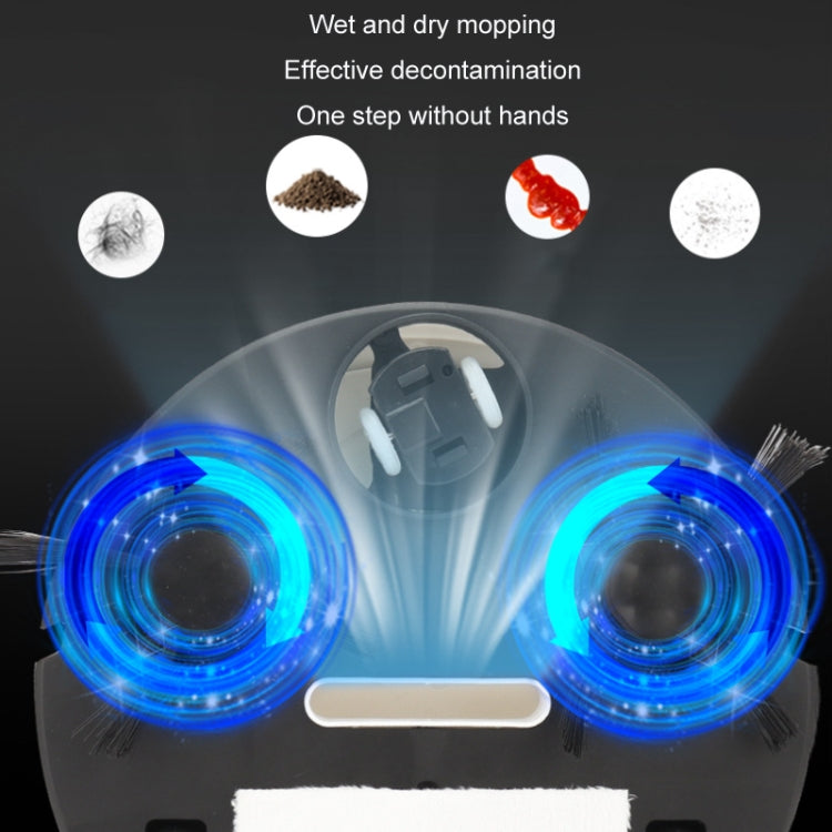 3 in 1 Mini Vacuum Cleaner Intelligent Sweeping Robot(White) by buy2fix