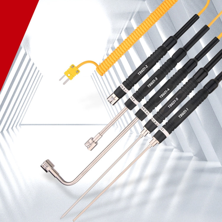 TASI TB601-2 Surface Probe K-Type Probe Use With Thermometer by TASI