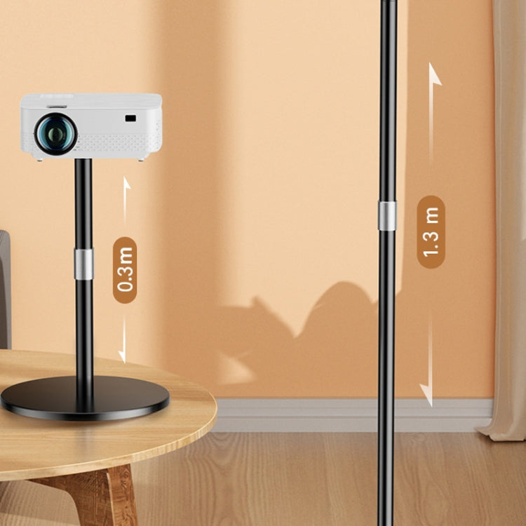 TY01 Projector Bracket Home Office Monitor Punch-free Bracket, Style: Flooring Telescopic Against Wall Model by buy2fix