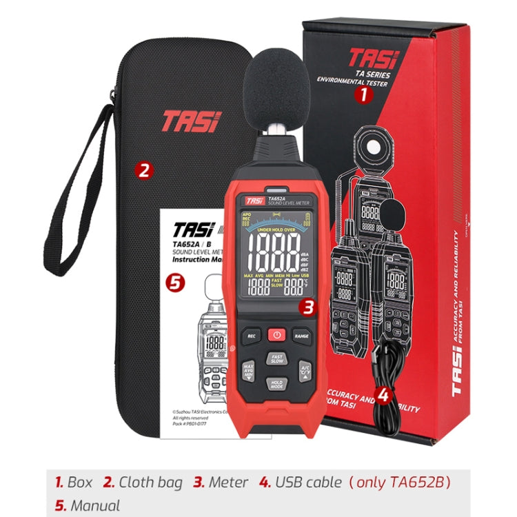 TASI TA652A Home Noise Tester Detection Volume Device by TASI