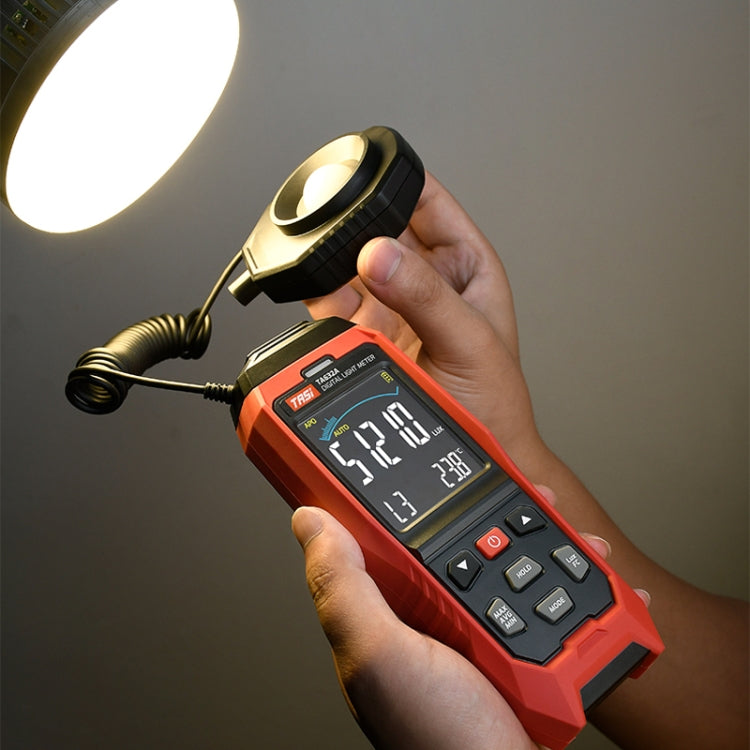 TASI TA632A Digital Illuminance Meter Lumen Tester Brightness Meter by TASI