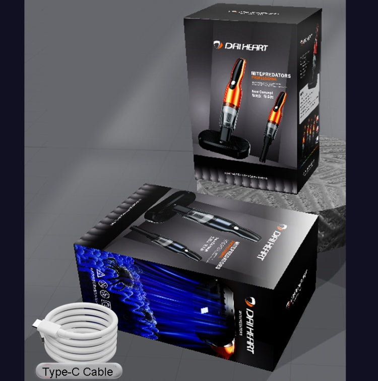 4 In 1 12000pa Wireless Mini Handheld Car Vacuum Cleaner Mite Remover(Red) by buy2fix