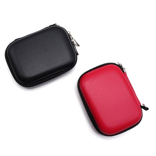 GH1803 EVA Data Cable U Disk Key Coin Wallet Mini Earphone Storage Box(Red) by buy2fix