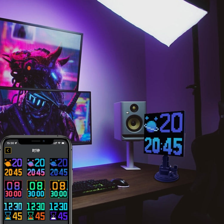 LED Dynamic Emoticon Car Bluetooth Display Screen 5V USB Interface by buy2fix