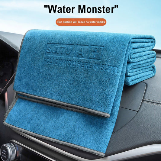60 x 180cm SUITU Microfiber Cleaning Cloth Car Cleaning Towel Thicken Highly Absorbent Cleaning Rag by SUITU