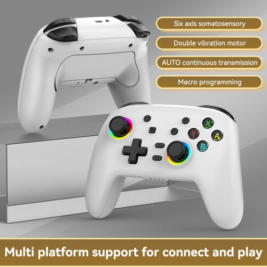 Wireless Bluetooth Somatosensory Vibration Gamepad for Nintendo Switch/Switch PRO, Color: White by buy2fix