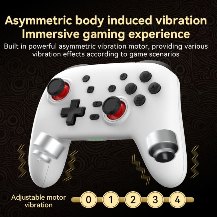 Wireless Bluetooth Somatosensory Vibration Gamepad For Nintendo Switch/Switch PRO(S07 Black) by buy2fix