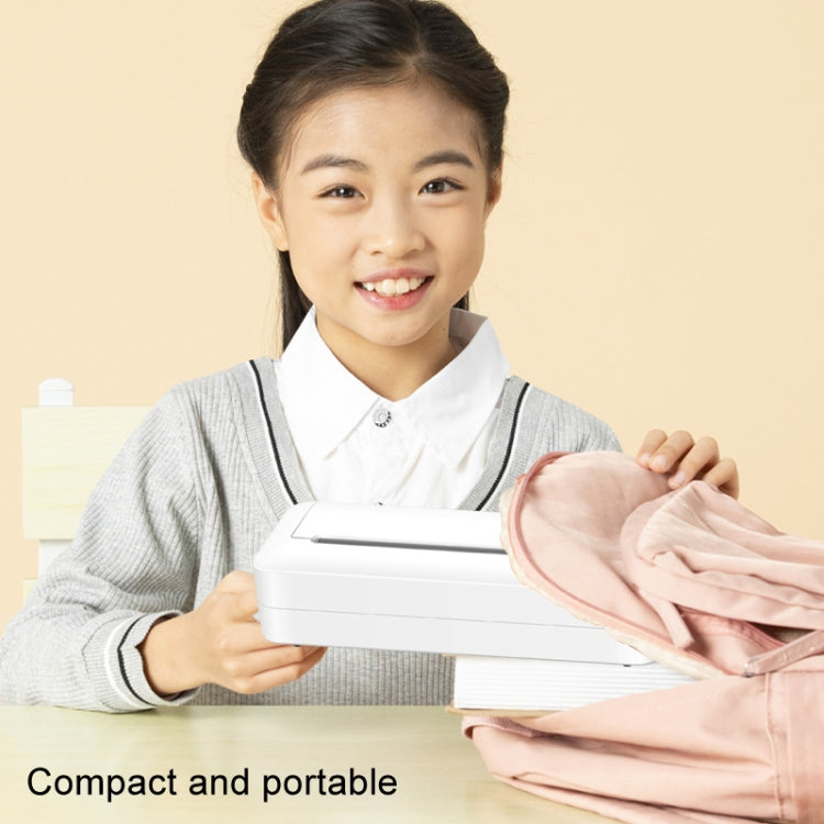 Bluetooth Connection Inkless A4 Printer Portable Mini Student Office Home Photo Printer, Model: X8 by Huawei