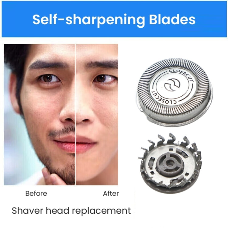 2pcs HQ4 Shaver Head For Philips HQ42 HQ802 HQ5856 PQ212 PQ202 PQ190 by buy2fix