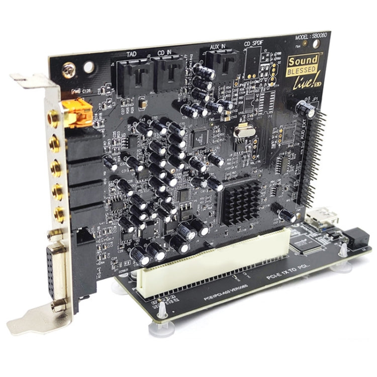 PCI-E 1X To Single PCI With baffle Riser Card Extend Adapter Add Expansion Card For PC Computer by buy2fix